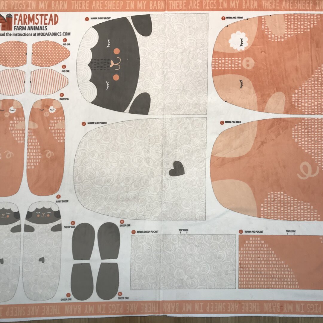 Panel peluches Farmstead by moda fabrics