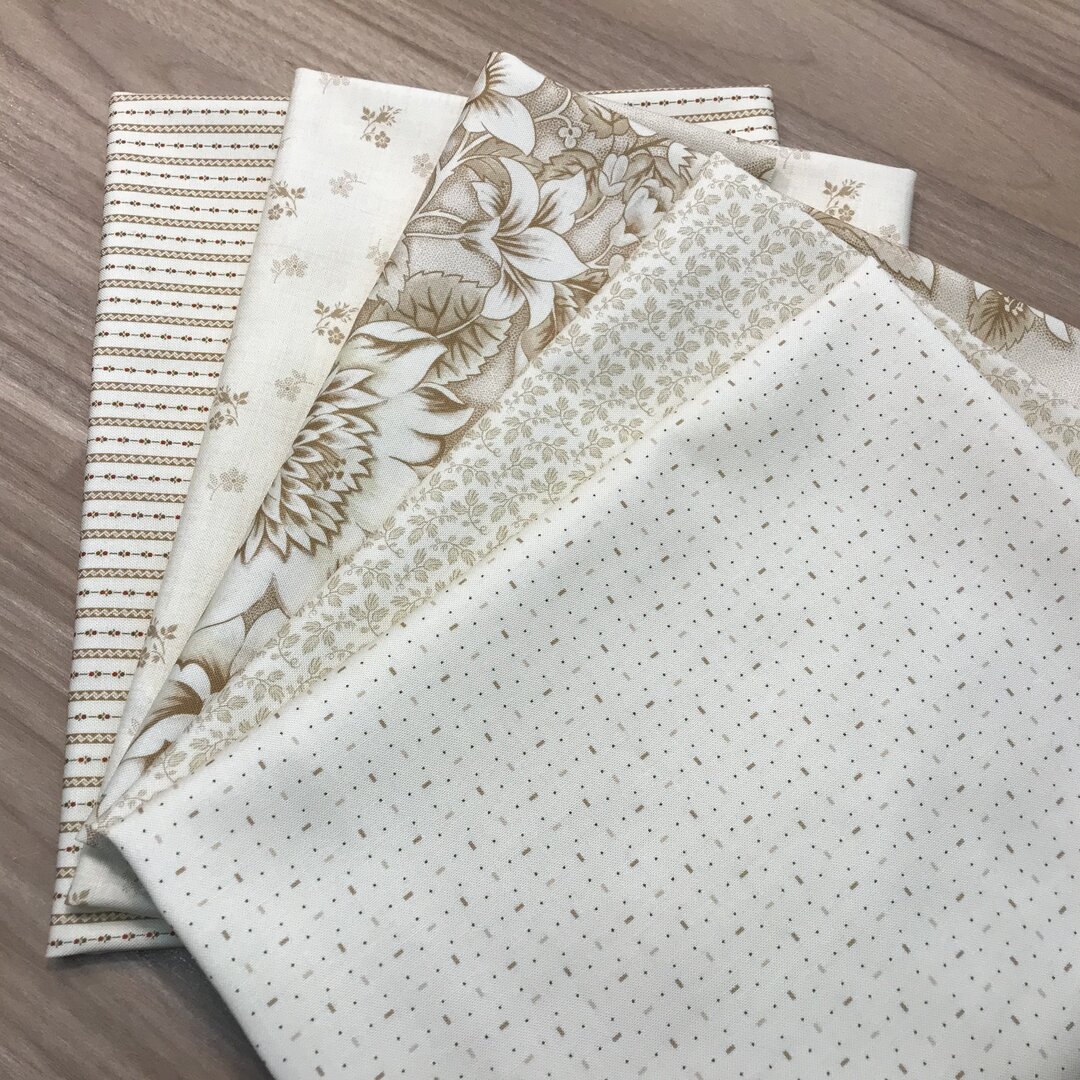 Fat quarters Miss Mollie TOSTADOS