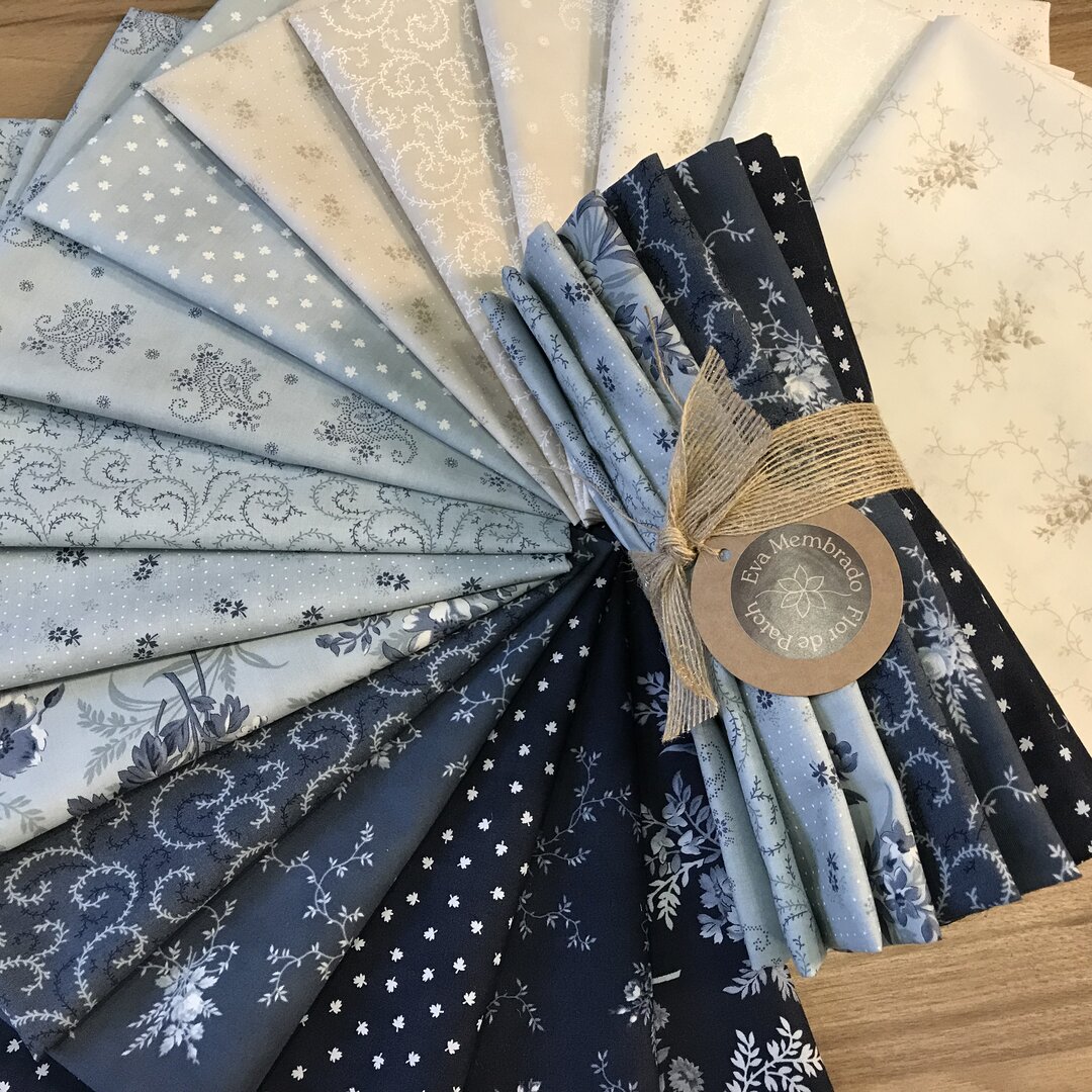 Fat quarters Breathtaking blues