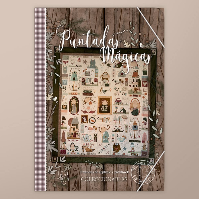 PREVENTA: PUNTADAS MÁGICAS Nº 4 MANTA: PATRÓN LA MANTA DE TU VIDA